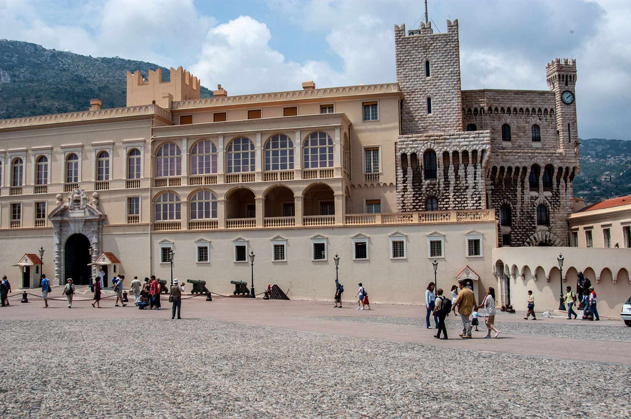 Knížecí palác v Monacu.